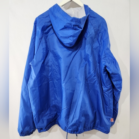 Rare Vtg SHORTY'S SKATEBOARDS Royal Blue Lined Windbreaker Jacket Made USA sz XL - Picture 12 of 13